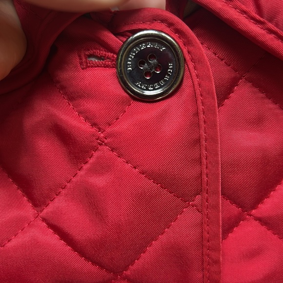 Burberry Girls 5y Quilted Barn Jacket - Picture 3 of 6